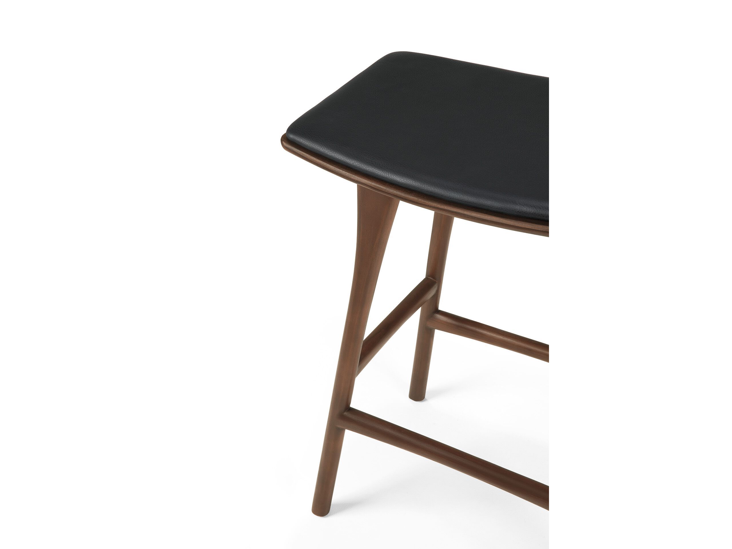 Кухонный стул из тикового дерева с мягким сиденьем Ethnicraft кость ARCH-00059680 - Вид №3