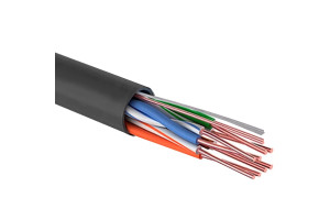 16312468 Кабель LAN MID UTP4-CAT5e OUT 305 м, черный MP U4PE305R_MIDMP CADENA