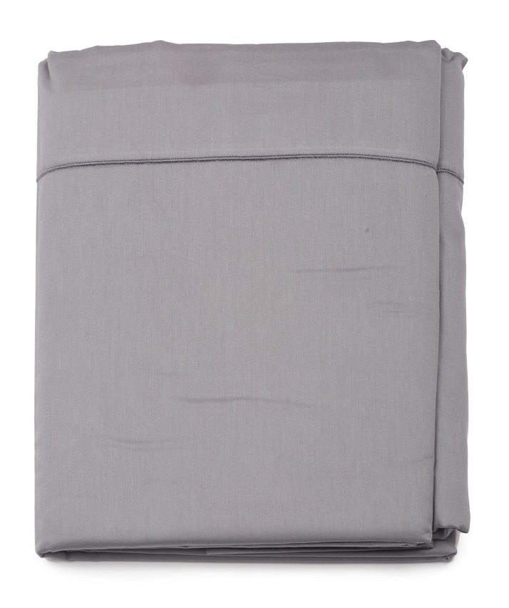 SH240_AR_S Простынь 240/300 ardoise темно- серый сатин Blanc des Vosges Santreyd 