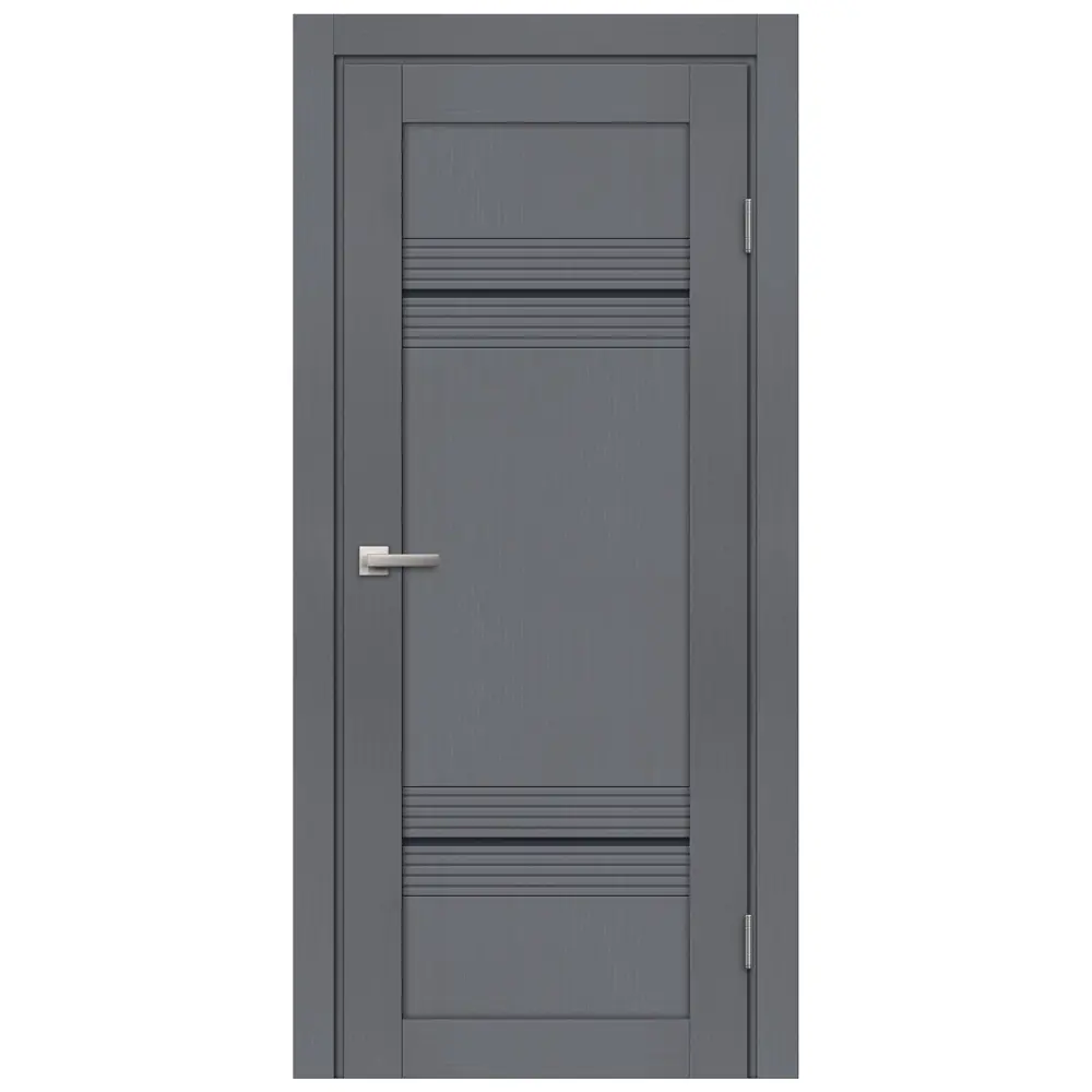 Онда Г - межкомнатная дверь со стеклом 70x200 см в стиле ясень грей 89420084 Santreyd STLM-1582236 - Вид №1