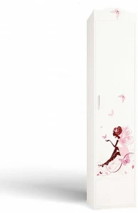 Шкаф ABC-KING с 1й дверью Фея 2 правый с Феей