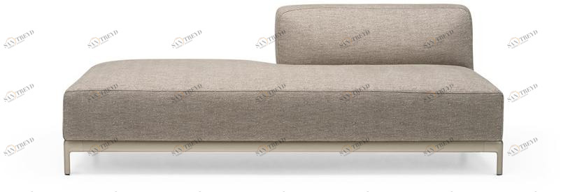 Alias Мягкая кушетка из ткани Aluzen soft P41