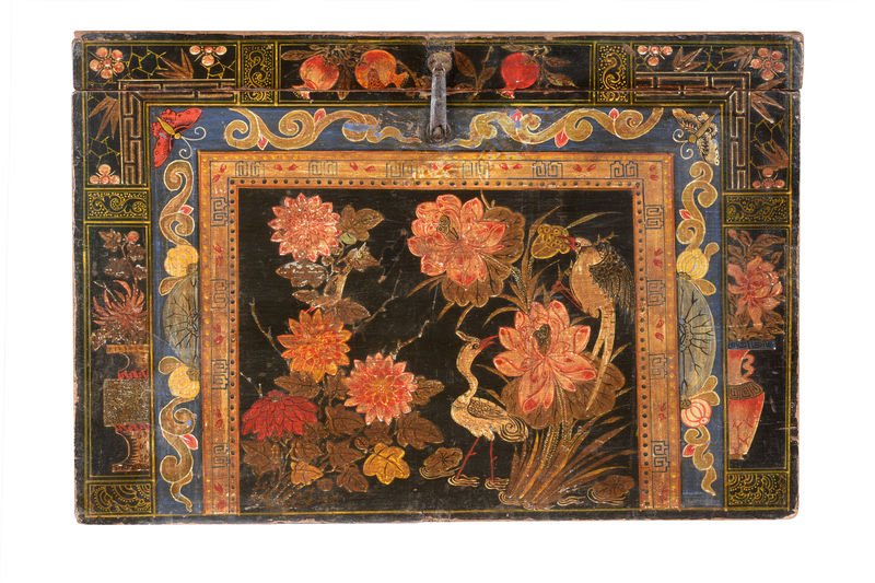 FUBR054 Ручная роспись черный ящик ijlbrown  - Вид №3