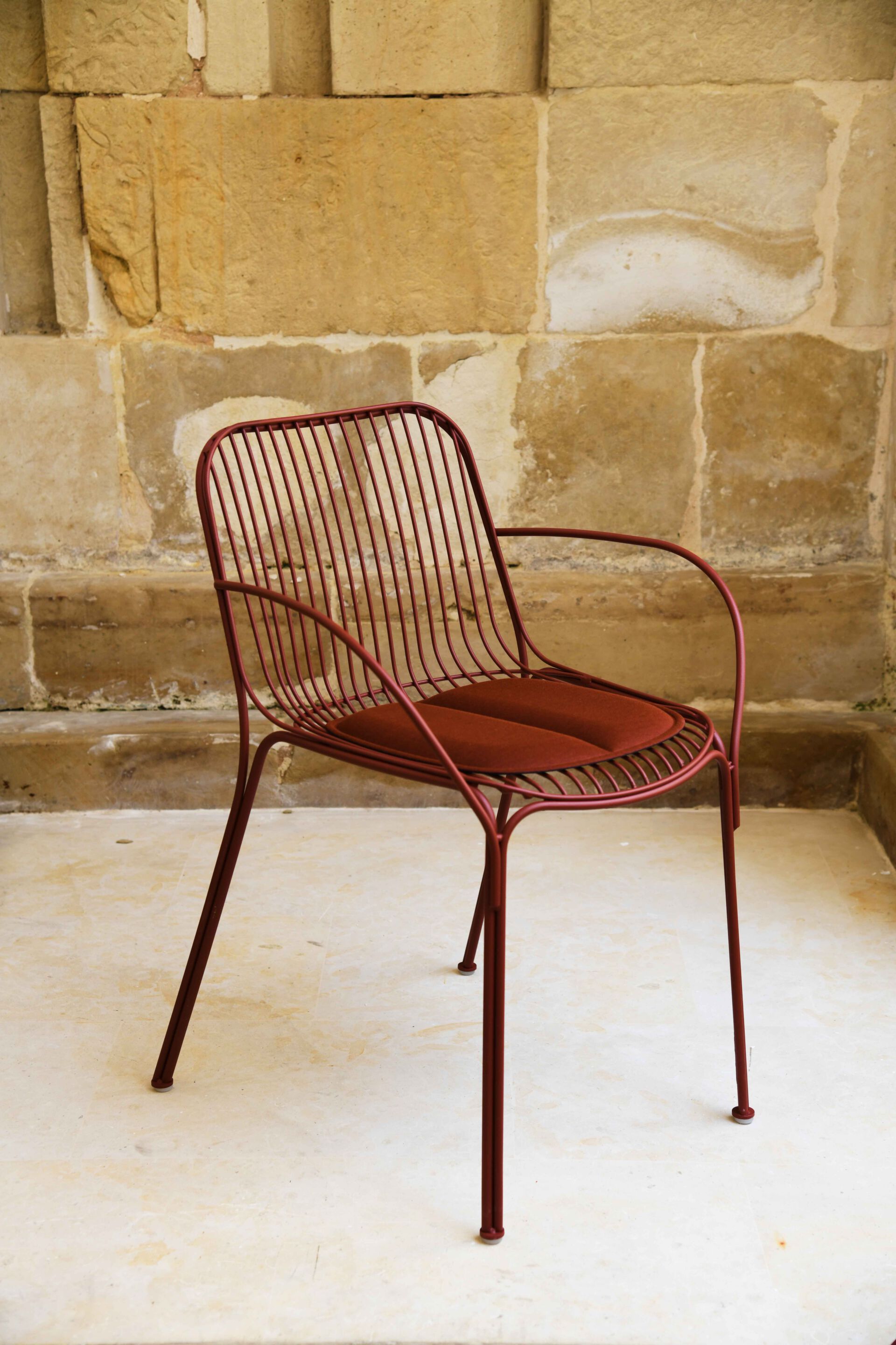 Стул для сада из оцинкованной стали с подлокотниками Kartell Hiray ARCH-00064814 - Вид №19