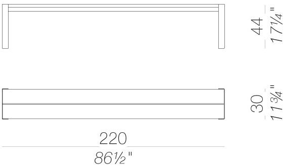 Lapalma Садовая скамейка Panco outdoor sun-id-1345699 - Вид №5