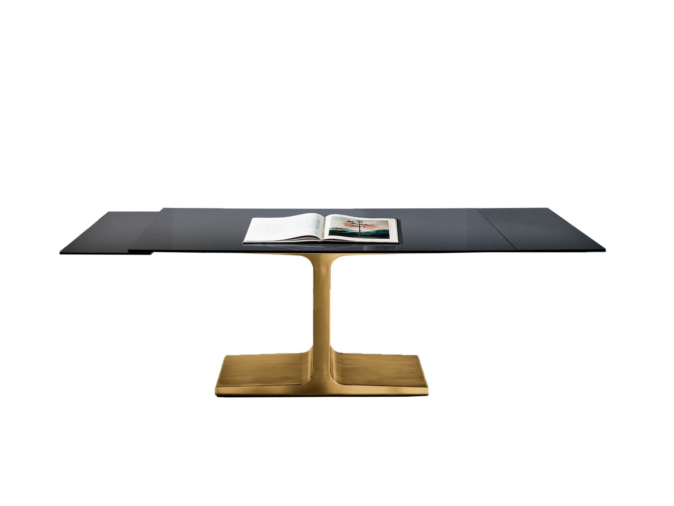 Стеклянный прямоугольный выдвижной стол Sovet Italia PALACE EXTENSIBLE ARCH-00011657