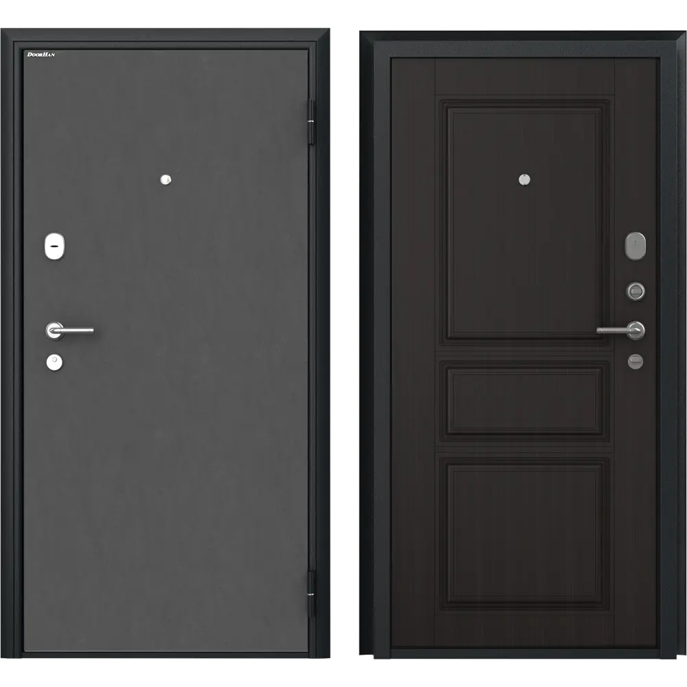 Дверь входная металлическая Премиум New 98x205 см правая венге классик 88947051 STLM-2147074 DOORHAN 