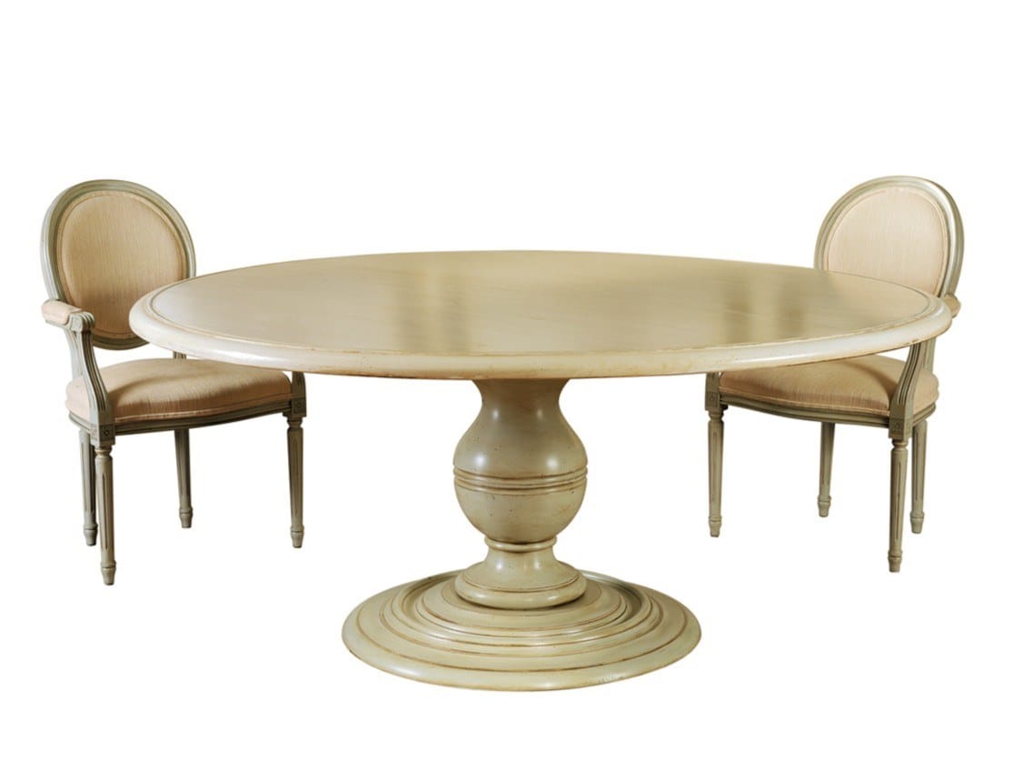 Круглый стол из массива дерева MARIONI ARCH-00028344 - Вид №1