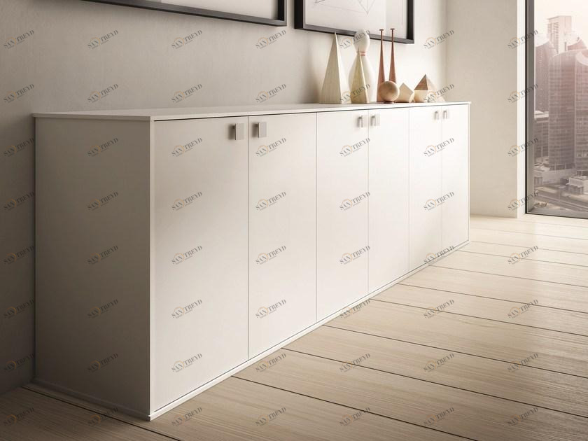 IFT Низкий лакированный офисный шкаф 45/90 sun-id-1443226