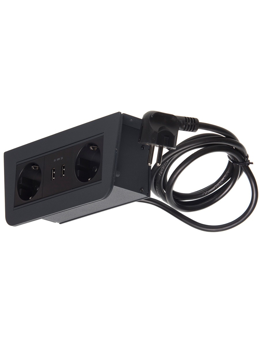 Блок электрических розеток Basic 12097 Anthracite NAVAKO  - Вид №1