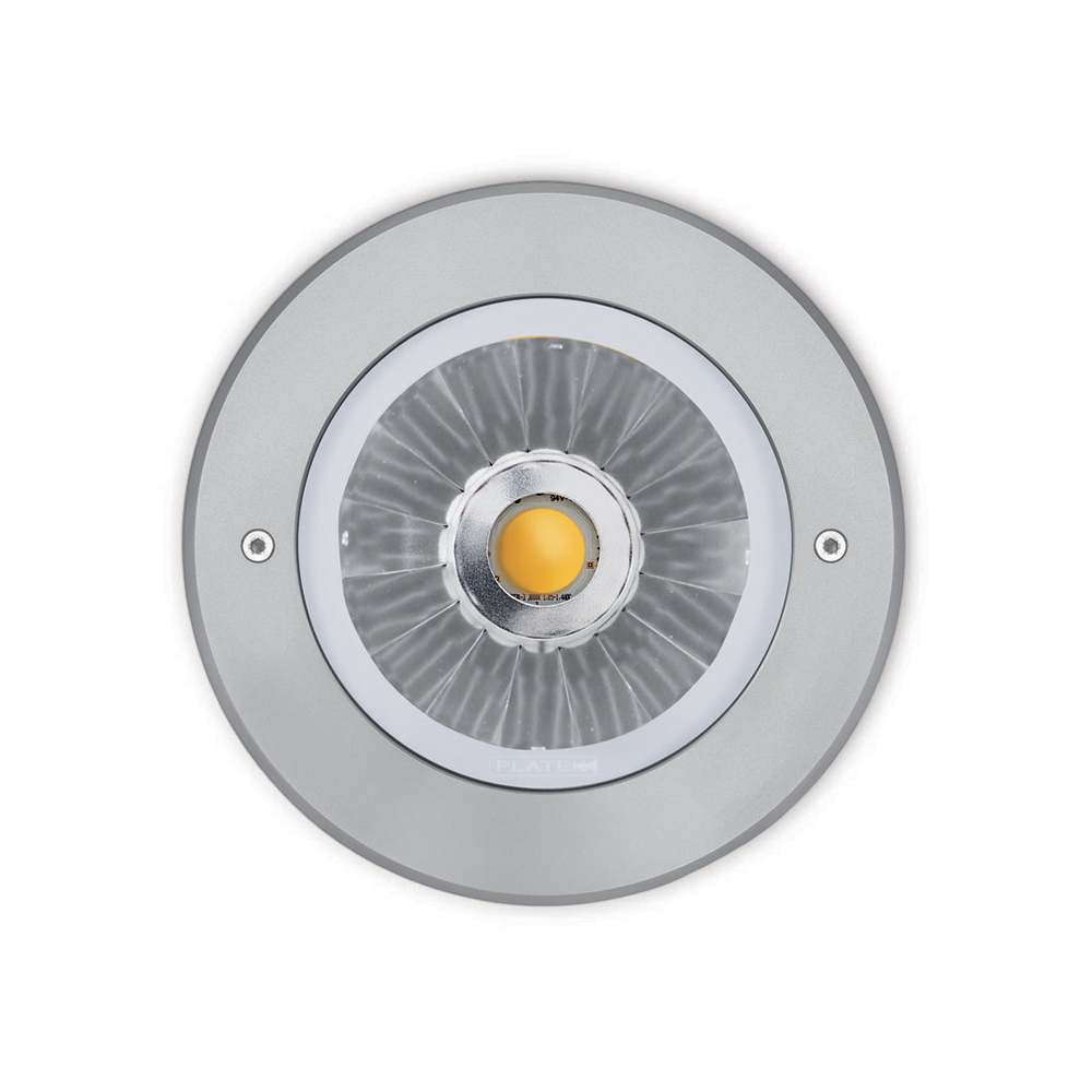8061513 Встраиваемый в пешеходный пол Platek MEDIO Anello Inox  MEDIO C/W Stainless Steel Ring - LED 3000K 44° 