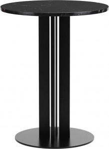 604169 Café Table H75 Ø60 см Marble Normann Copenhagen Scala