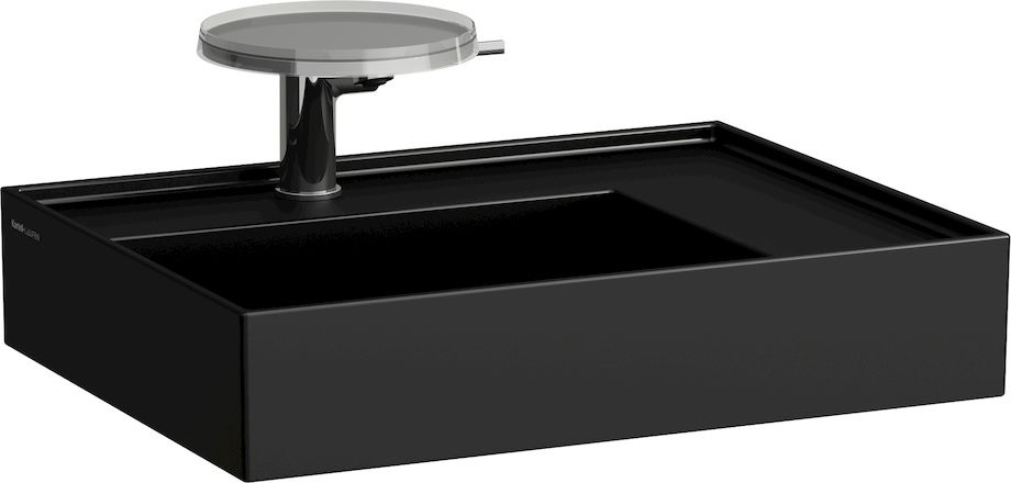 H8103340001111 Раковина с полочкой справа, со специальным скрытым сливом LAUFEN PRO - Вид №16
