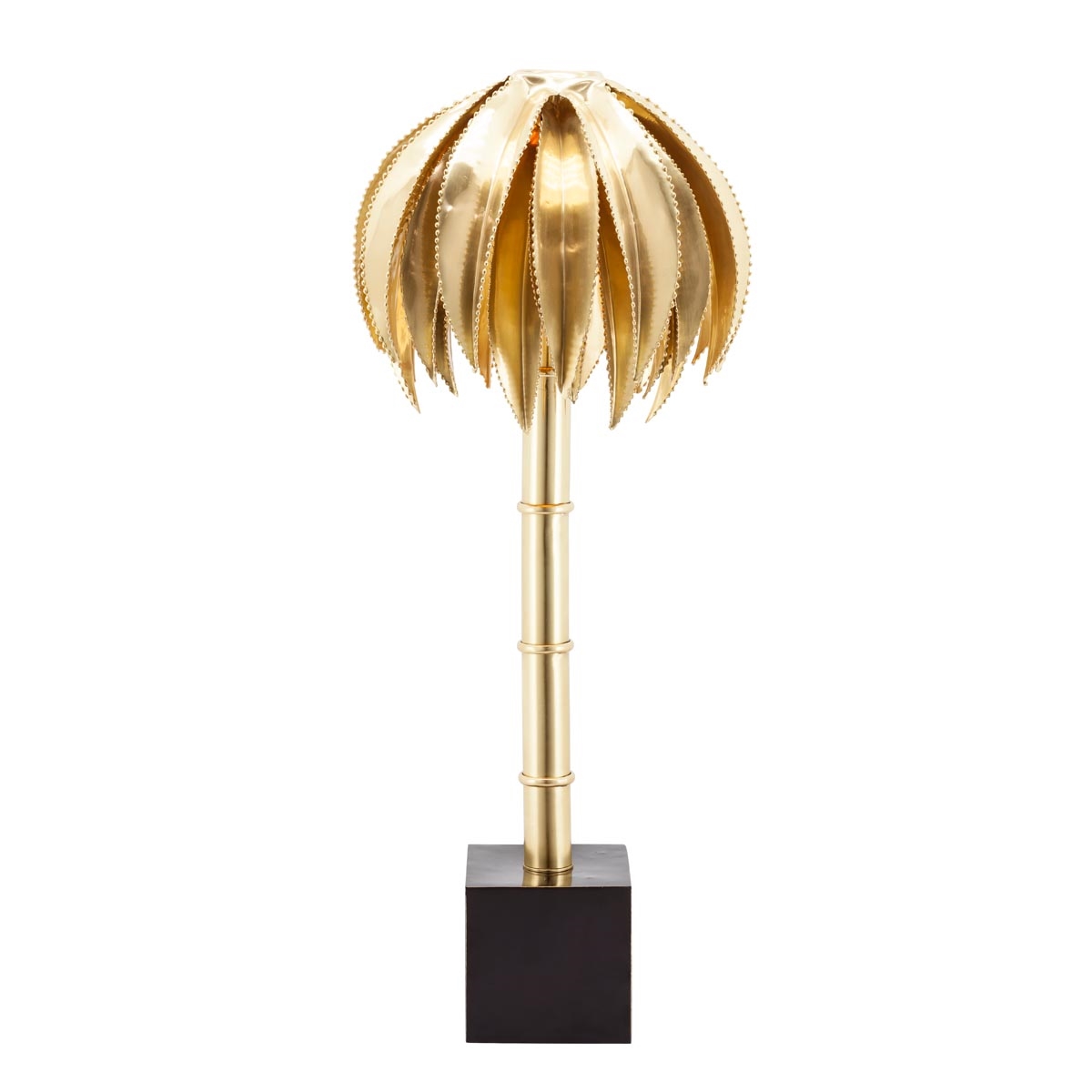 500251-02 ABHIKA НАСТОЛЬНАЯ ЛАМПА PALMERY H72 SILVER  - Вид №1