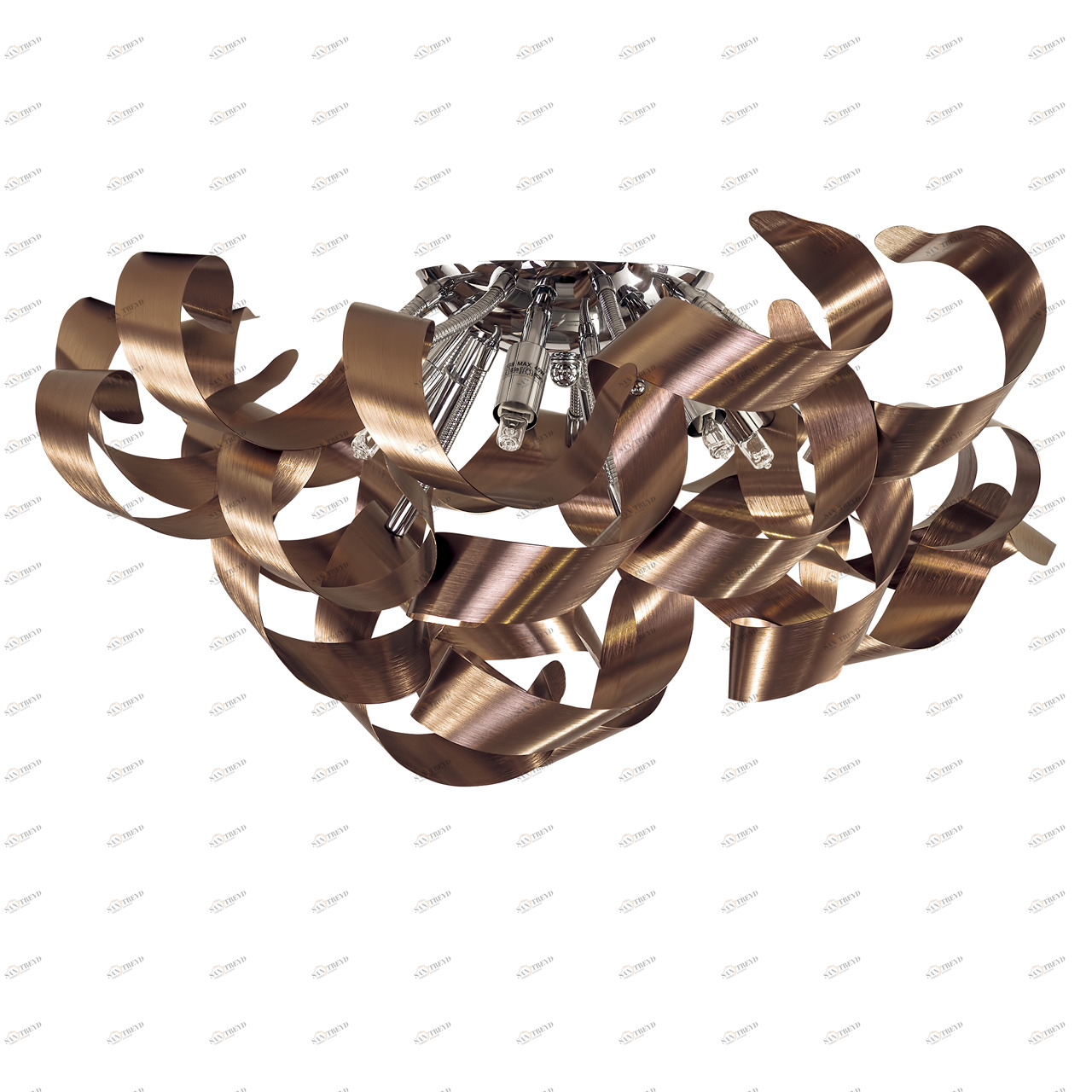 Потолочная люстра Lightstar Turbio 754068 LIGHTSTAR ДИЗАЙНЕРСКИЕ, TURBIO 058823 Коричневый 