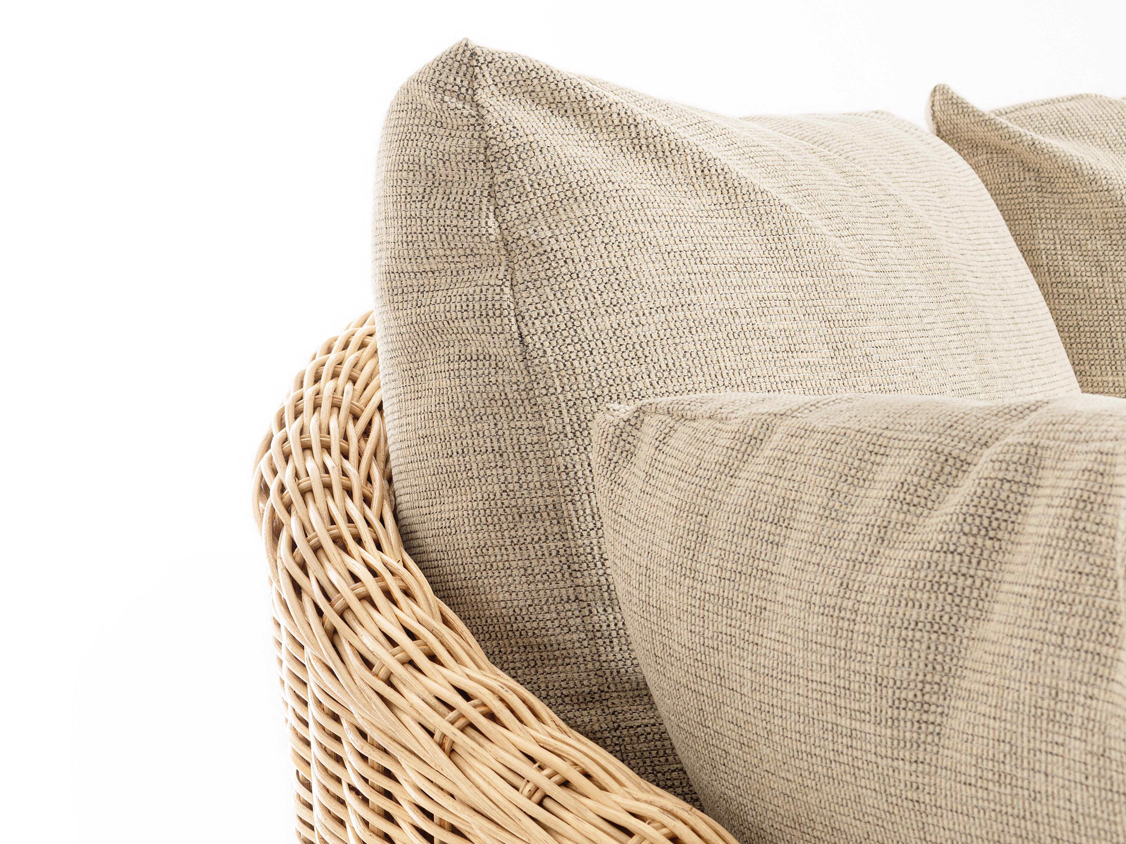 Садовая кровать из ротанга BIZZOTTO Кадис ARCH-00127064 - Вид №1