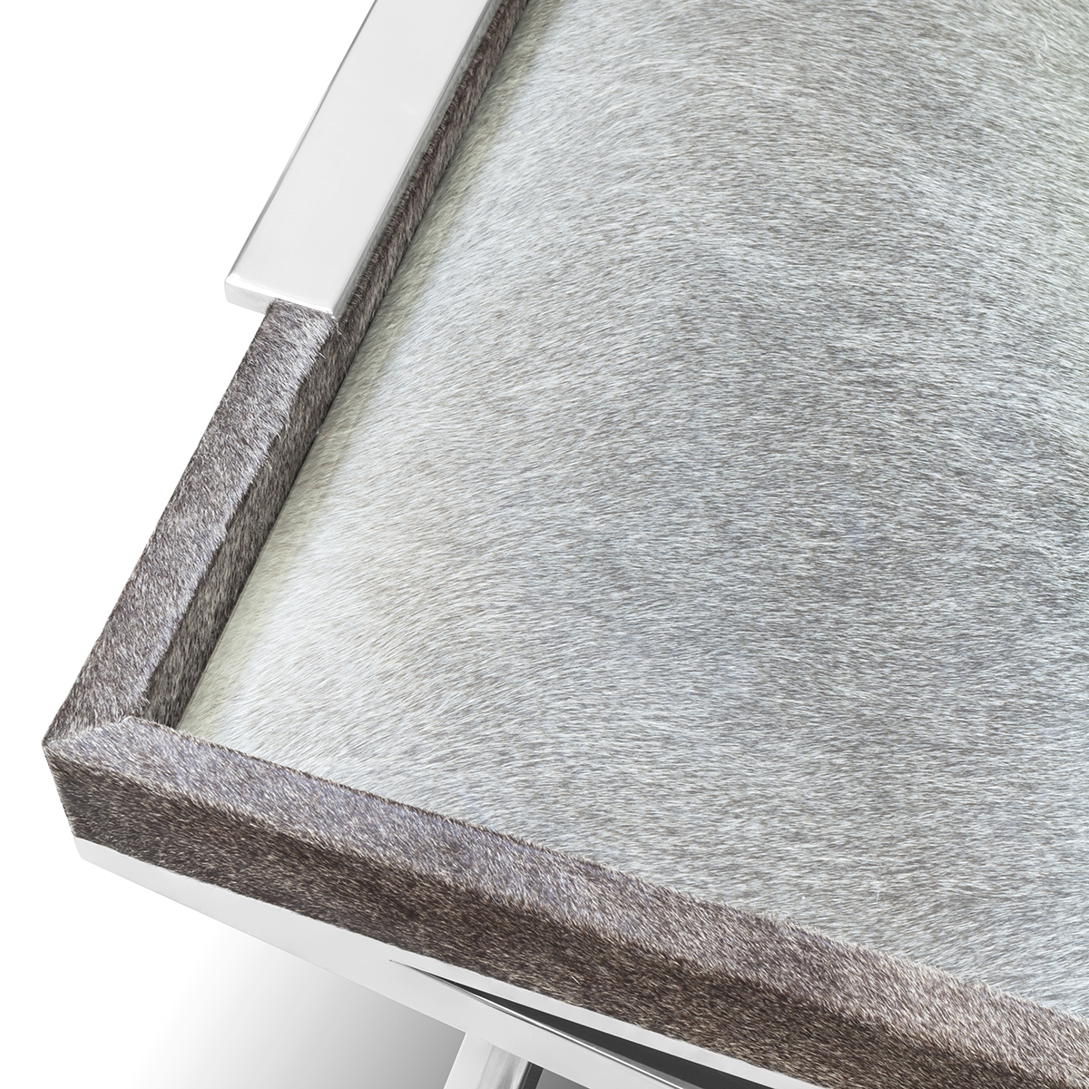 450193-97 ABHIKA КОФЕЙНЫЙ СТОЛ ОСИНА H41 125X70 LT.GREY  - Вид №1