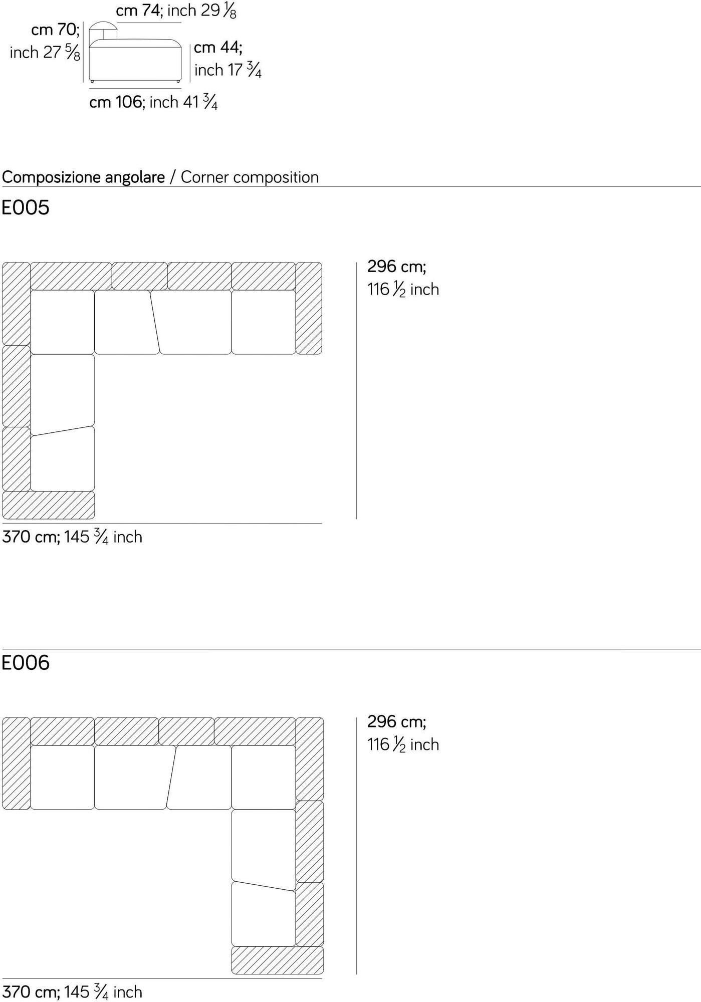AMURA Модульный секционный диван Lapis Am001.e019 - Вид №17