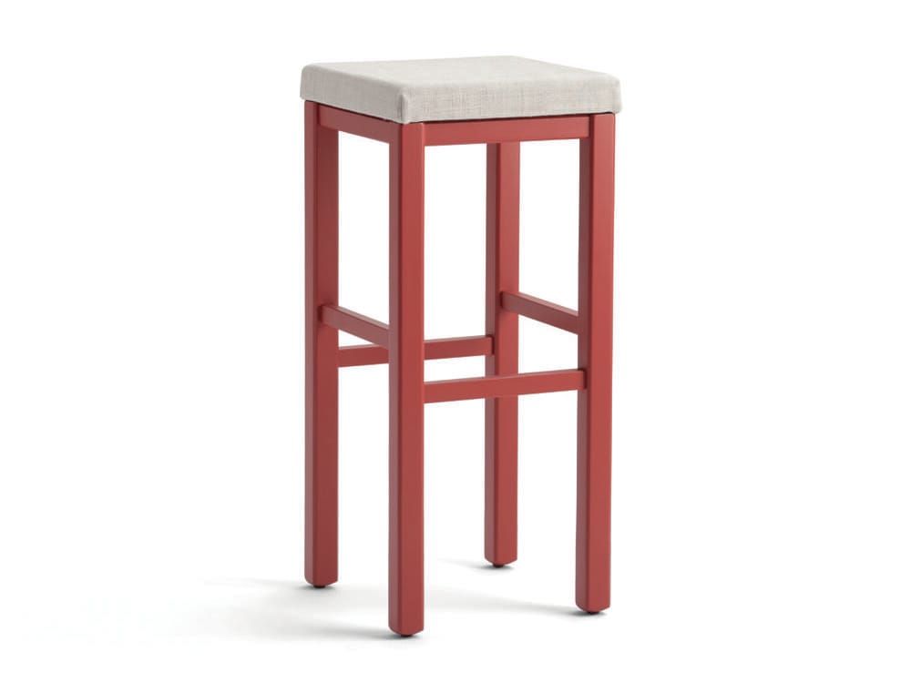 Высокий стул из бука с подставкой для ног Palma Andrea ARCH-00028997 - Вид №6