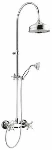 Rubinetteria Giulini Настенная душевая стойка с ручным душем Kensington 3707wc-s