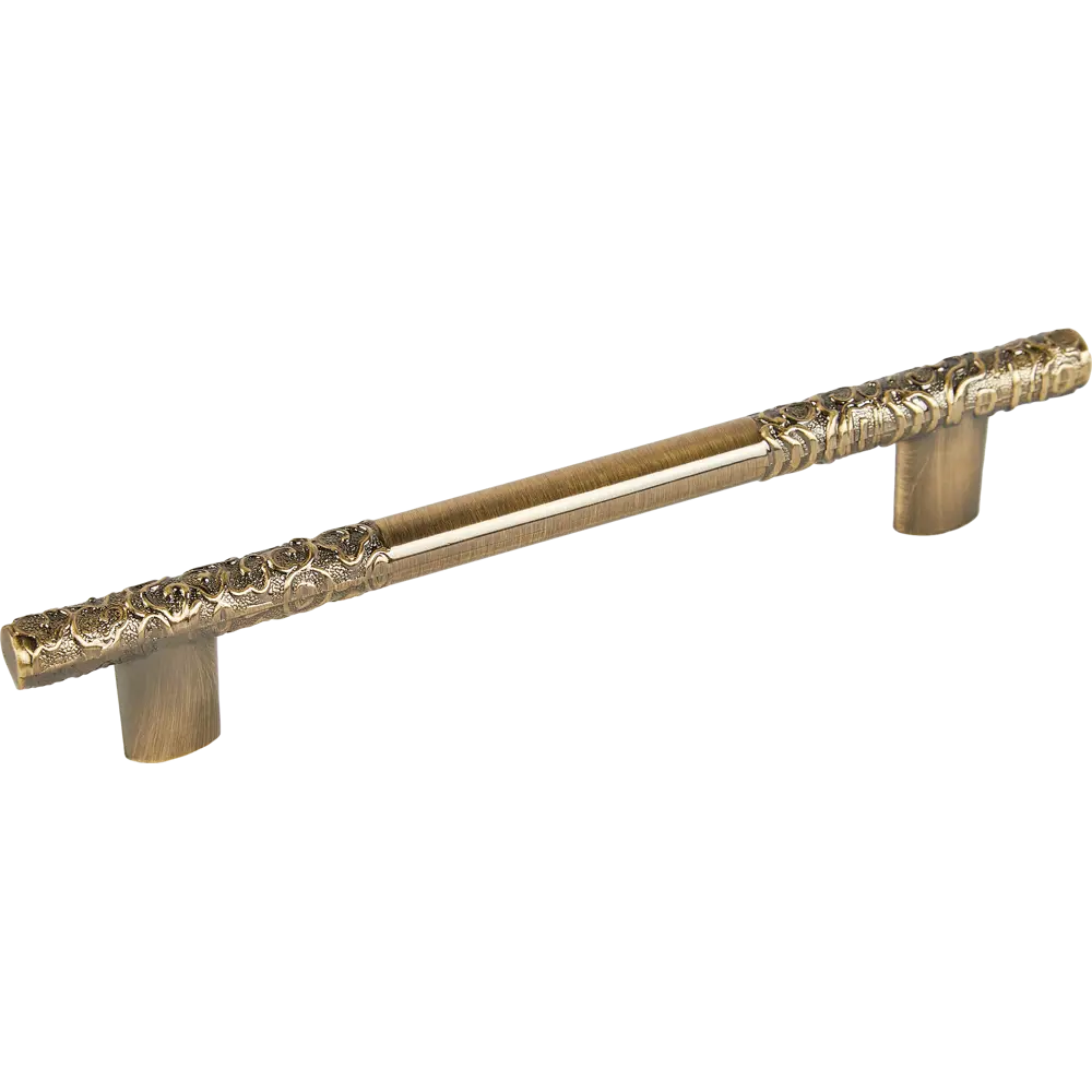 Мебельная ручка-рейлинг античная бронза 128 мм EDSON STLM-2212394