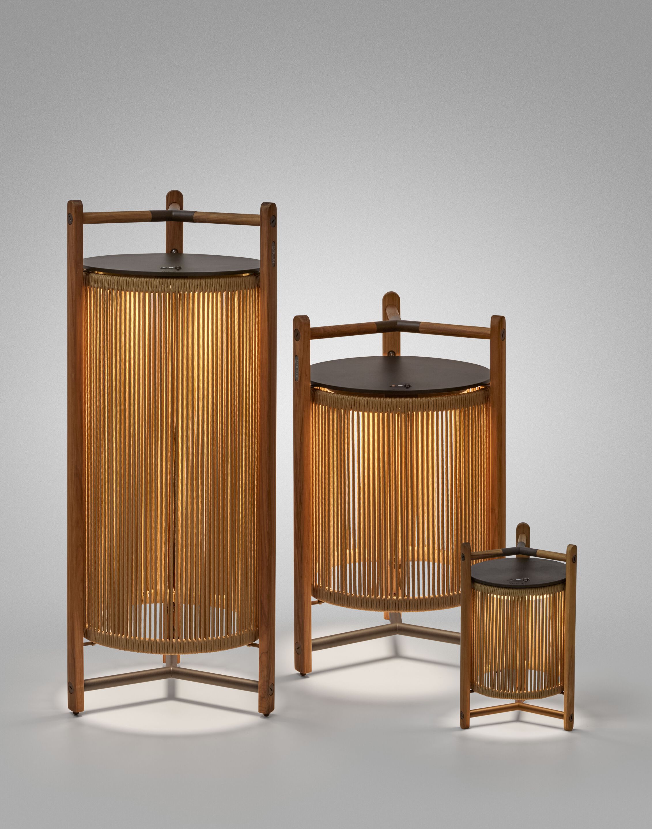 USB зарядка деревянная светодиодная настольная лампа Bover Kando ARCH-00059207 - Вид №6