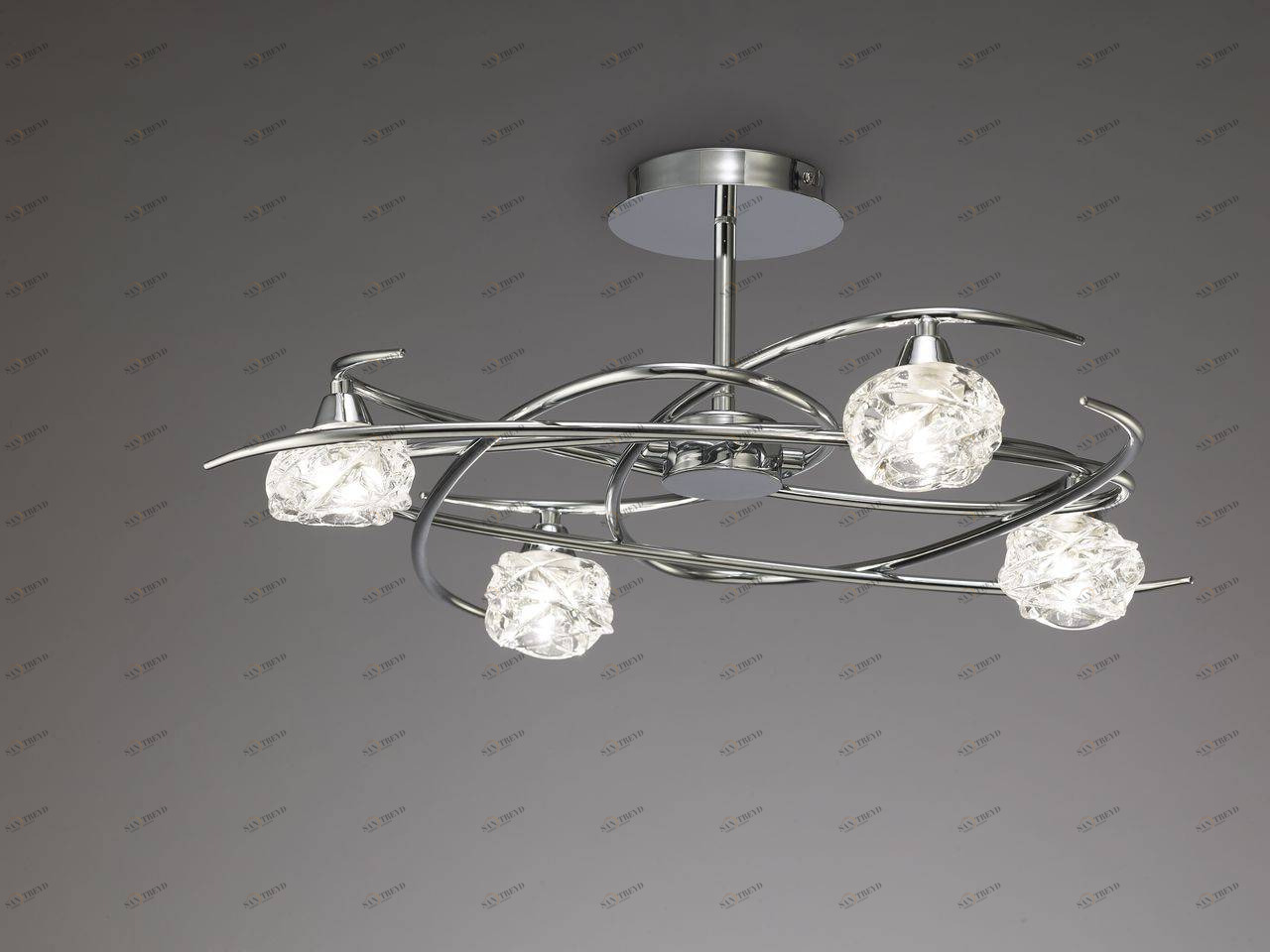 Потолочная люстра Mantra Maremagnum 3943 MANTRA ДИЗАЙНЕРСКИЕ, MAREMAGNUM CHROME 058226 Хром 