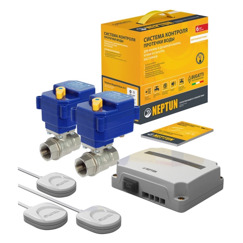 Система контроля протечек Neptun Bugatti ССТ Base 3/4" 43054103000012