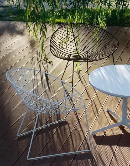arper Садовое кресло из стали Leaf sun-id-1369790 - Вид №6
