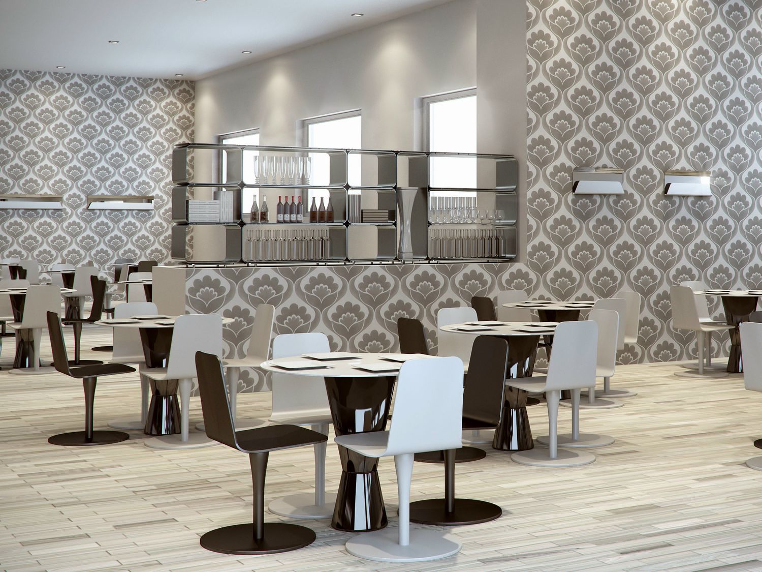 Модульная алюминиевая секционная Книжная полка altreforme District ARCH-00055752 - Вид №5