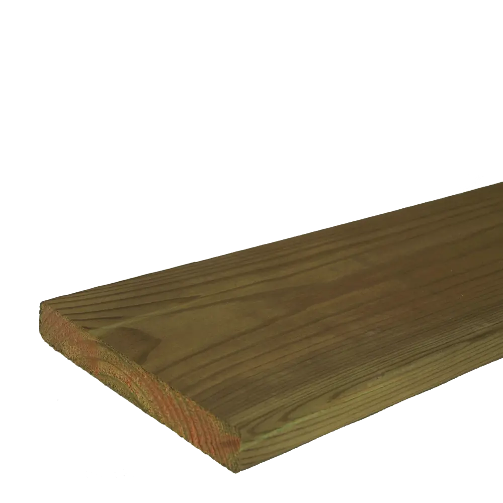 Планкен импрегнированный 20x120x3000 мм хвоя прямой с фаской угла РУСШПАЛА STLM-2144393