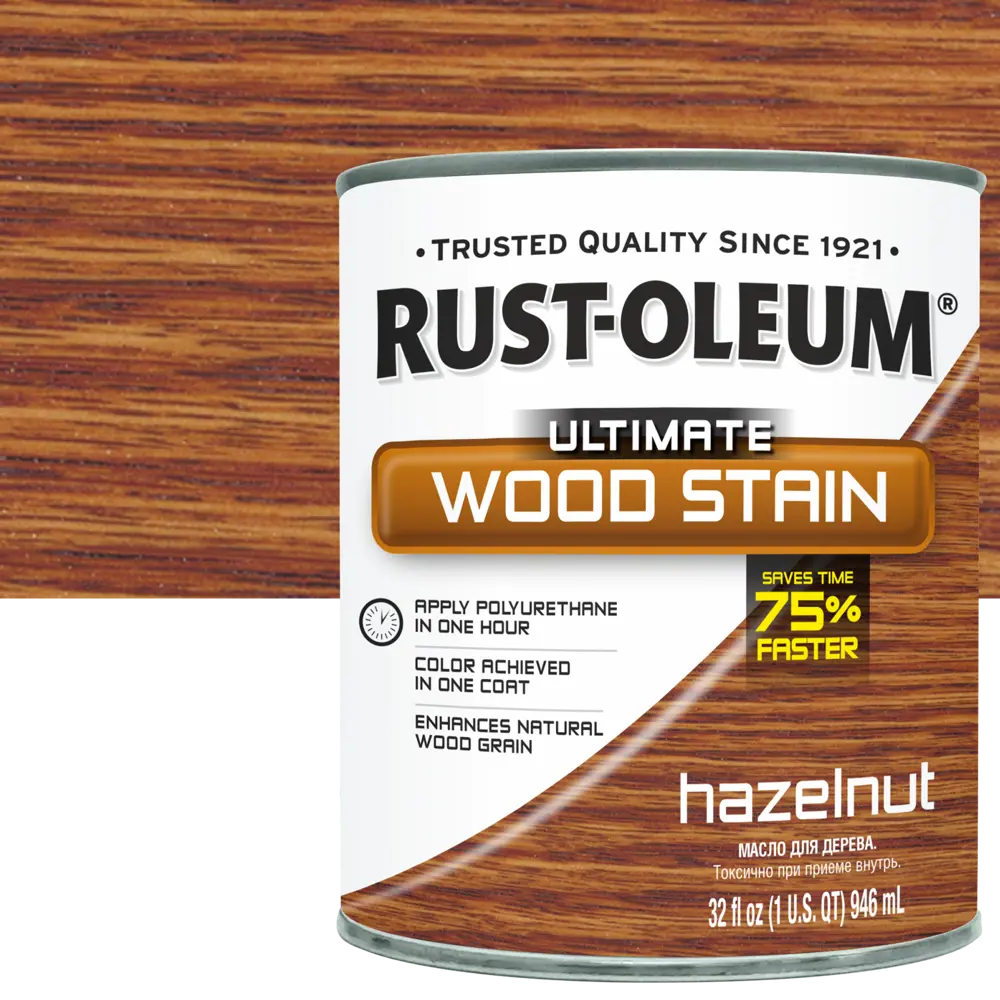 Масло тонирующее Ultimate цвет лесной орех 0.946 л 82482327 STLM-2197588 RUST-OLEUM 
