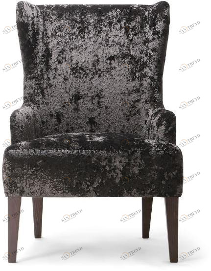 Tirolo Кресло из ткани с подлокотниками с высокой спинкой Cesare 059 p