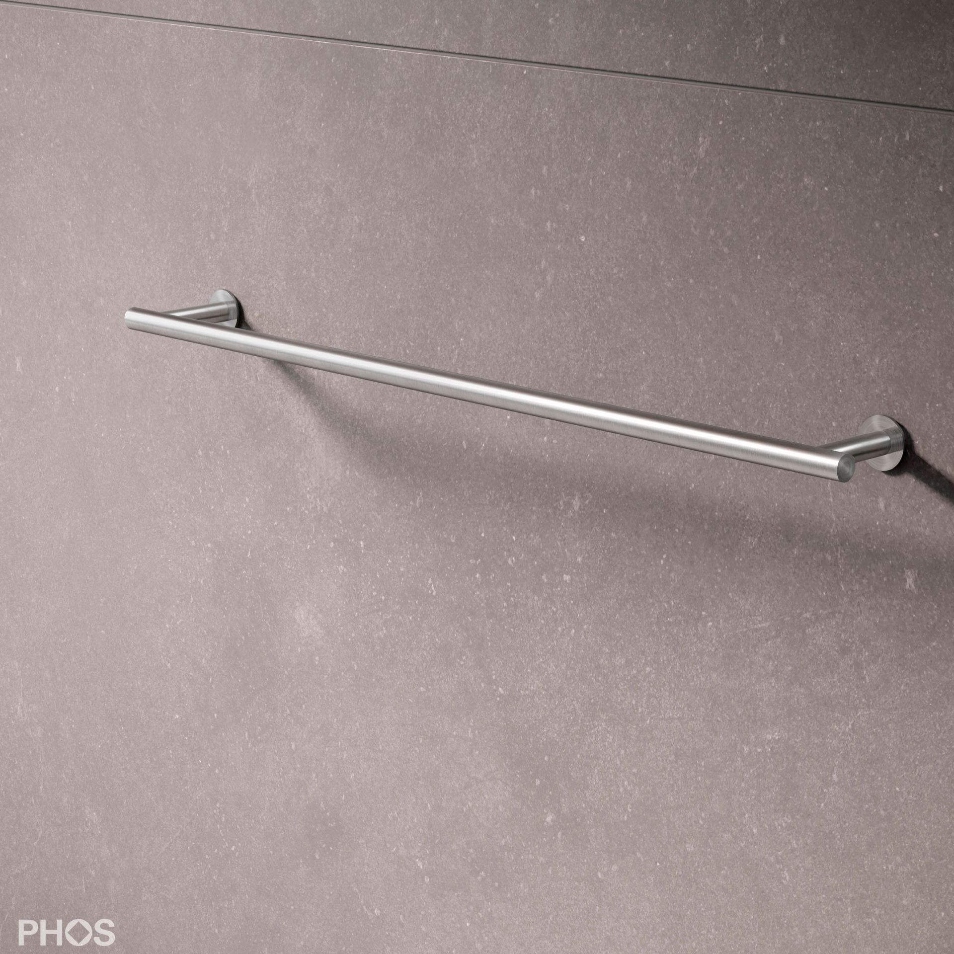 HS18-800T Полотенцесушитель серии Т, прикручиваемый к стене, ширина 80 см. PHOS  - Вид №1