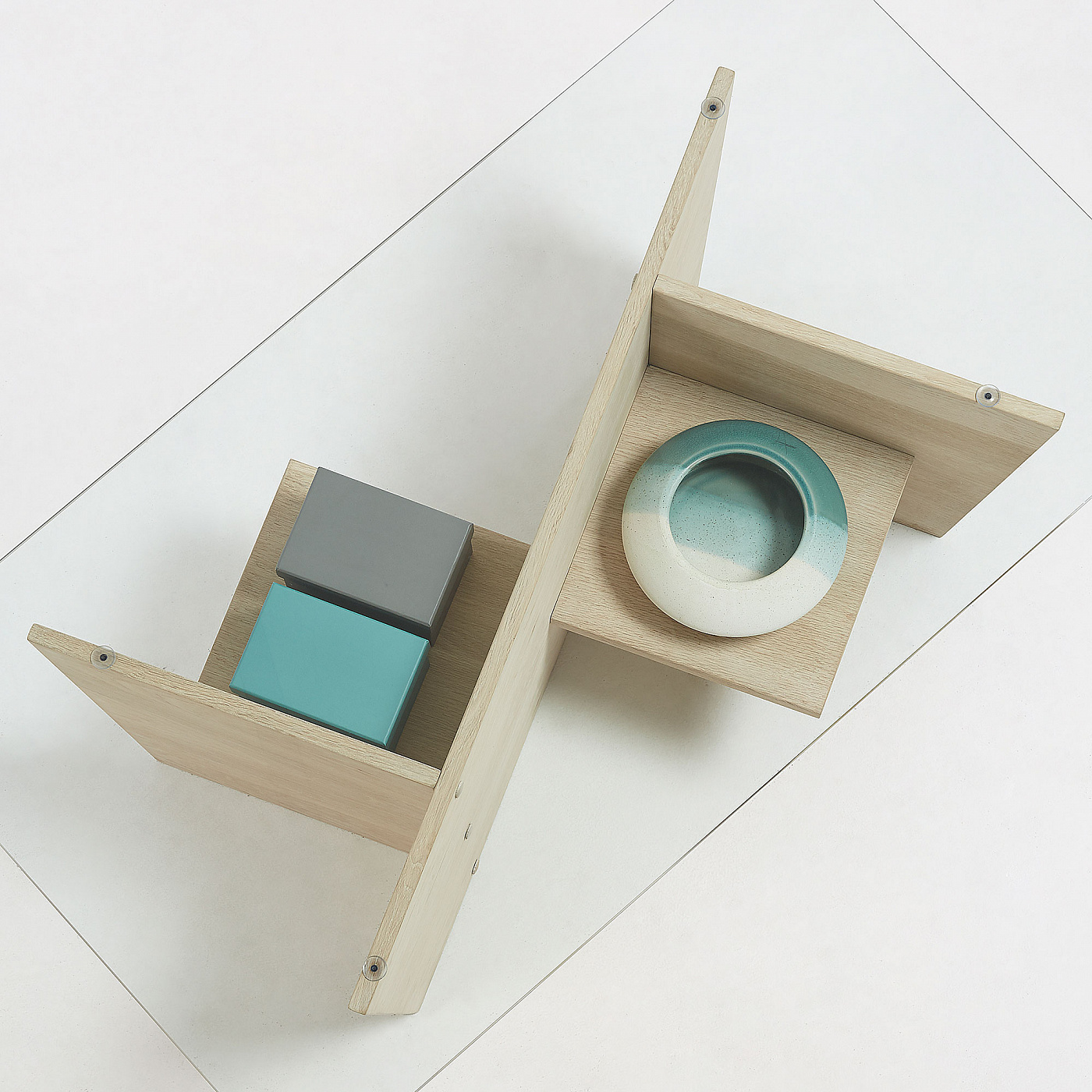 068079 Журнальный столик Balwind 110 x 60 дуб La Forma Brooke  - Вид №2