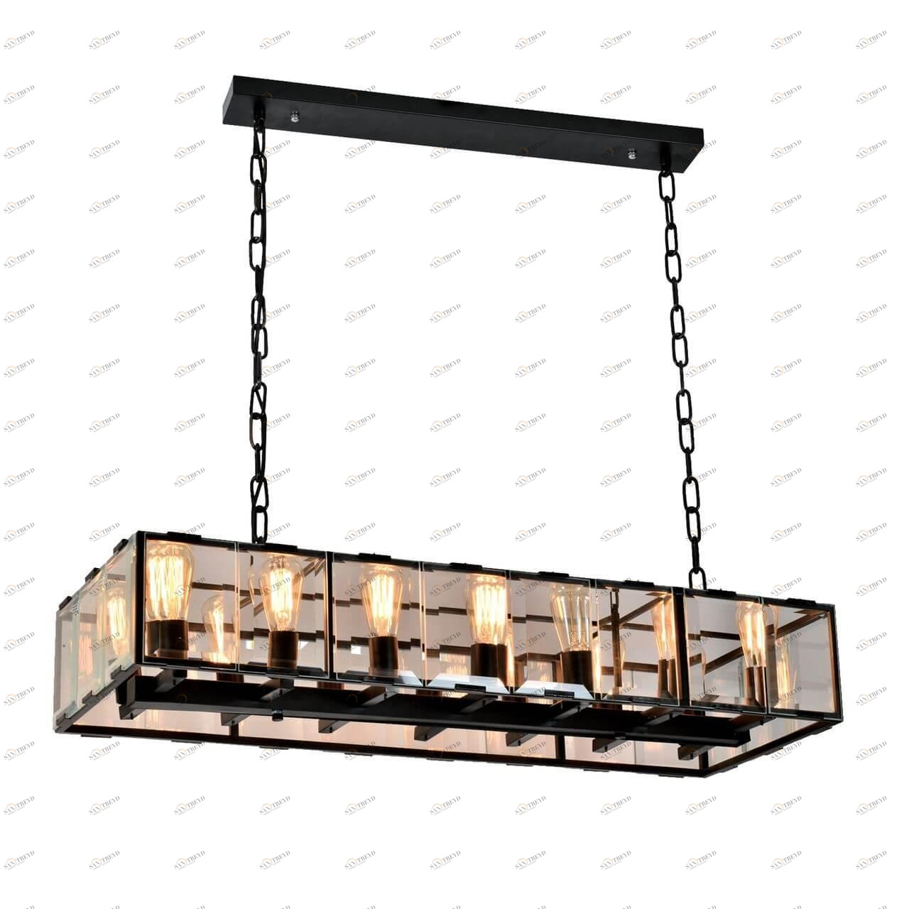 Подвесная люстра ST Luce Peltro SL276.403.14 ST LUCE ДИЗАЙНЕРСКИЕ, PELTRO 118218 Черный 
