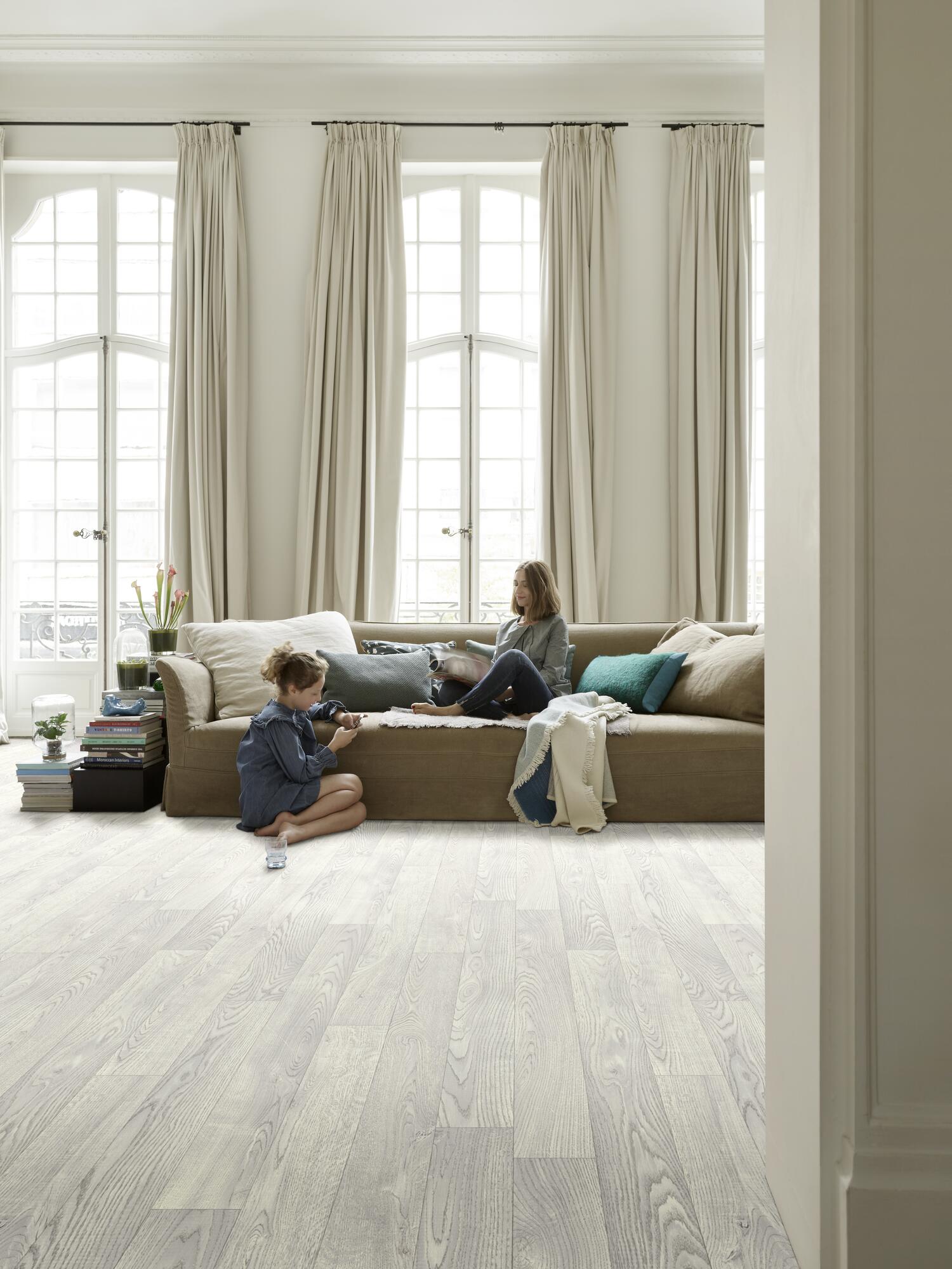 Нескользящий виниловый пол с эффектом дерева BEAUFLOR Resitex ARCH-00041653 - Вид №2