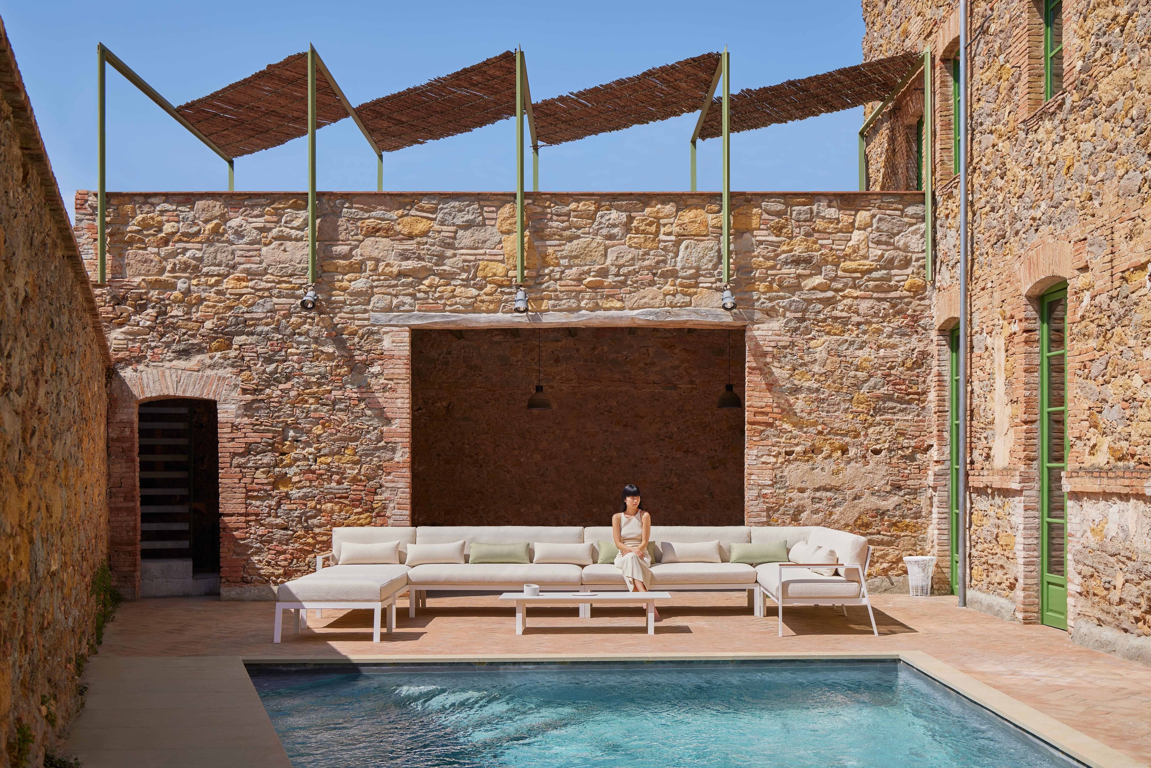 Прямоугольный журнальный столик из алюминия с термокрытием GANDIABLASCO Timeless ARCH-00040168 - Вид №15