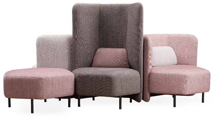 ROSSIN Пуф из акриловой ткани Picco sun-id-1502242 - Вид №4