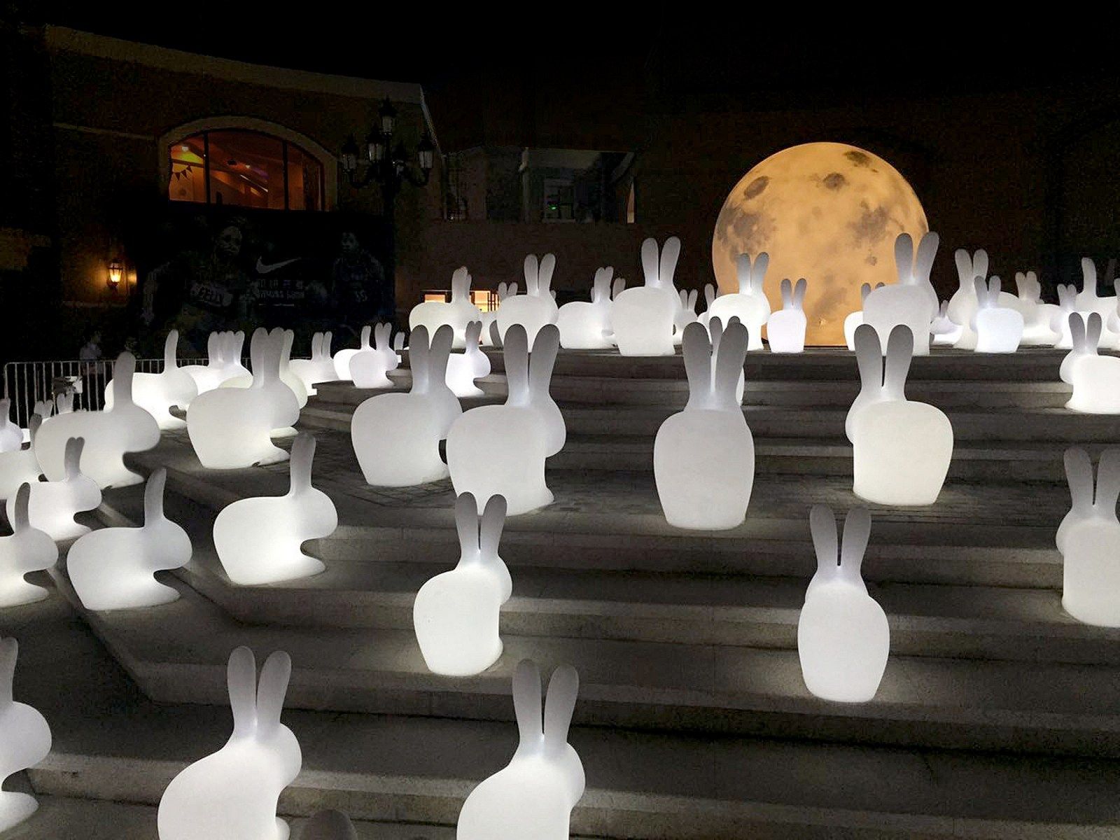 Напольный напольный светильник Сид полиэтилена In Stock Qeeboo ARCH-00036501 - Вид №2