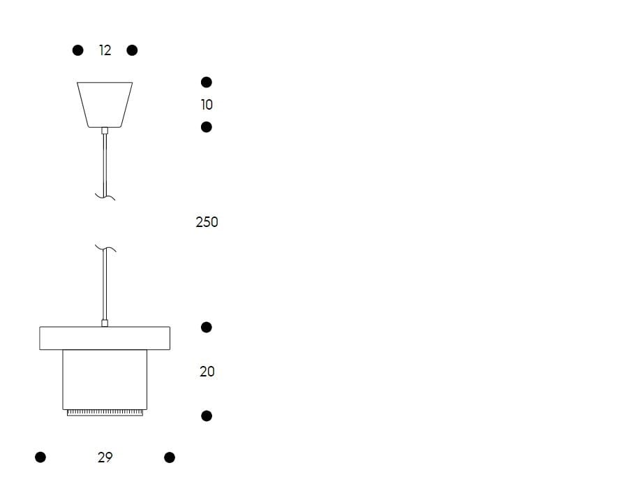 Стальной подвесной светильник Artek A201 ARCH-00119889 - Вид №2