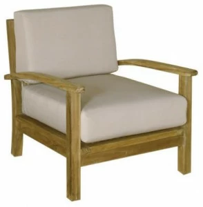 Il Giardino di Legno Садовое кресло из дерева с подлокотниками Savana 336