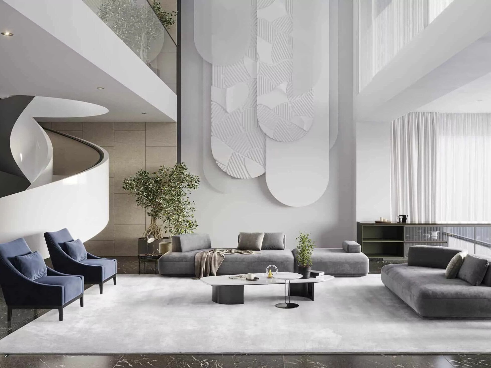 Изготовленный на заказ ковер ручной работы miinu NEOLO PRO VELVET ARCH-00144116 - Вид №1