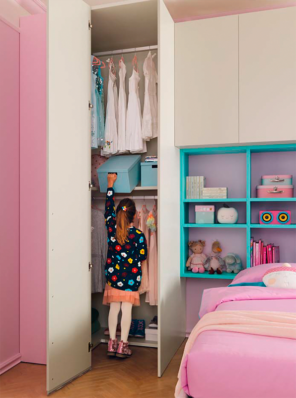 Детская из модулей  MORETTI  COMPACT KC408  - Вид №2