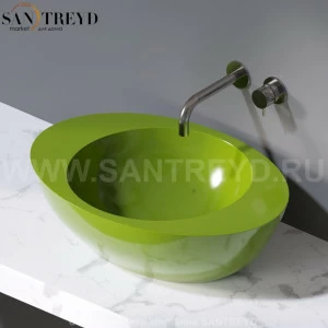 L269.121 Накладная раковина на столешницу  овальная A. e T. Italia ACCENT