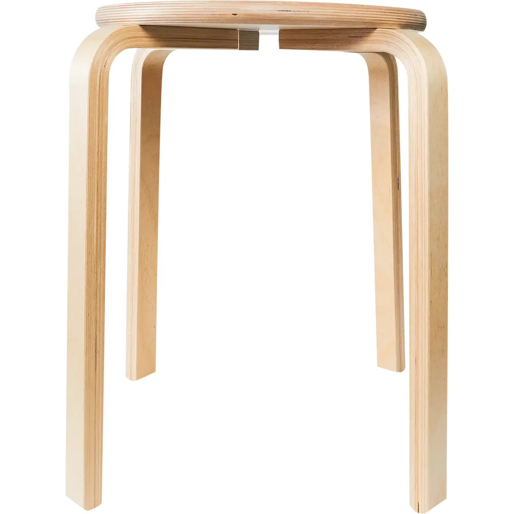Табурет 44.3x45x44.3 см дерево цвет натуральный Santreyd Табурет Фиеста STLM-2062038 - Вид №2