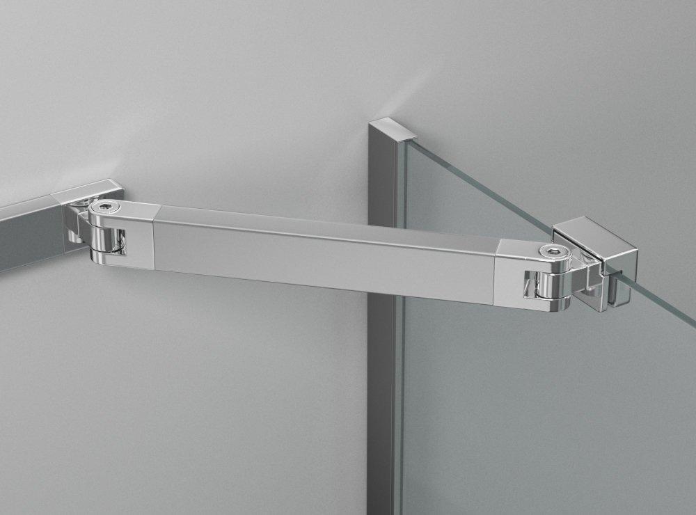 Душевое ограждение Ambassador Diamond 12011111R (900x900x2000), 1 место - Вид №4