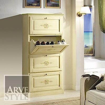 Arvestyle Тумба для обуви из лакированного массива дерева Canaletto sun-id-1484153 - Вид №1