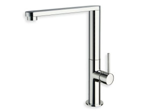 Однорычажный смеситель для кухни с поворотным изливом