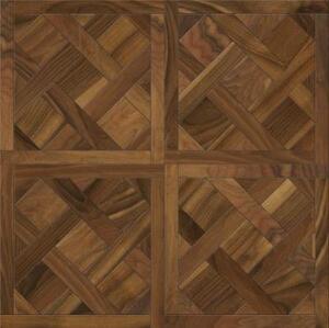 Модульный паркет Da Vinci Инженерный модульный паркет из ореха Астор Орех Европейский (Грецкий) Натур (Гладкая) 530х530 мм.